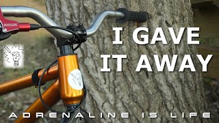 I Gave Away My Mongoose PT 26 Dirt Jumper | A Small Donation to Big Marsh Bike Park