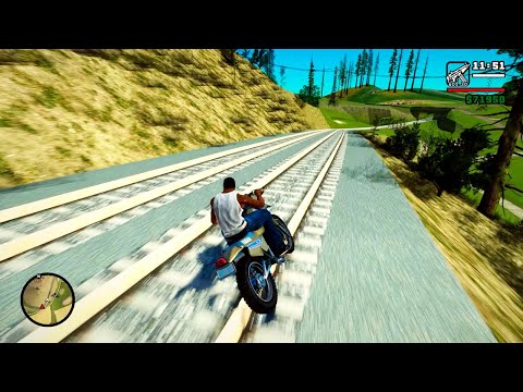 GTA San Andreas 2021 4K Gameplay Part 45 - Snail Trail - GTA San Andreas 4K 60FPS PC