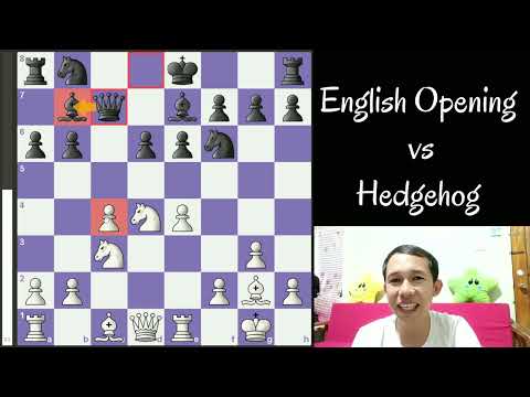 Part 1 | English Opening vs. Hedgehog for Black (Tagalog Chess Tutorial)
