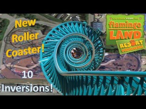 New Roller Coaster Confirmed! Flamingo Land 10 Inversion Roller Coaster