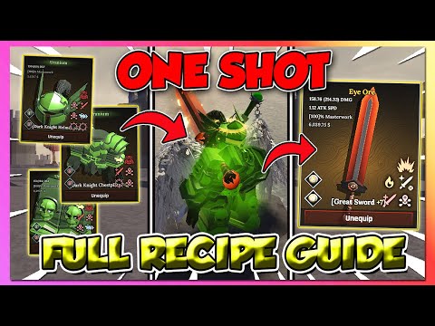 The Forge How To Make THE BEST ONE SHOT BUILD RECIPE Fast + Full Guide! (CODES)