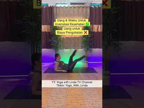 Investasi terbaik itu adalah kesehatan! Yuk, coba yoga di rumah dan rasakan manfaatnya! 🧘‍♀️✨