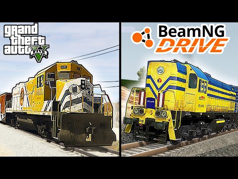 BeamNG.drive train VS GTA 5 train - which is better?