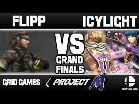 Flipp (Snake) VS Icylight (Sheik/ROB/Marth) | Grid Weekly Grand Finals