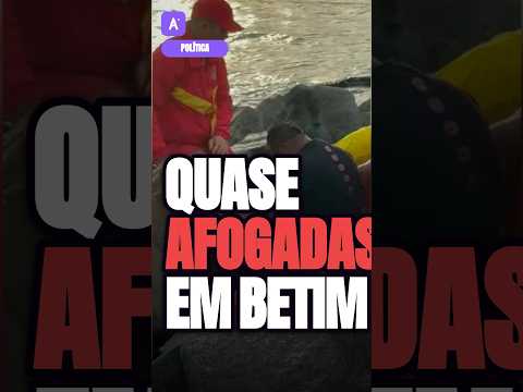 Como banhistas reverteram um afogamento duplo antes do resgate | #GrandeBH #Shorts