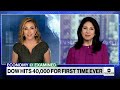 History for stock market as Dow hits 40,000 for the 1st time ever - Video