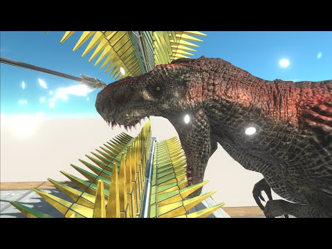 Falling into the trap of spike - Animal Revolt Battle Simulator