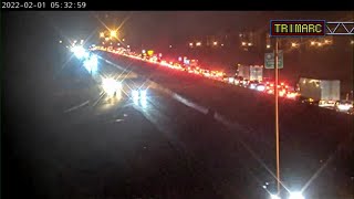 Traffic:  Roadwork causing Gene Snyder delays