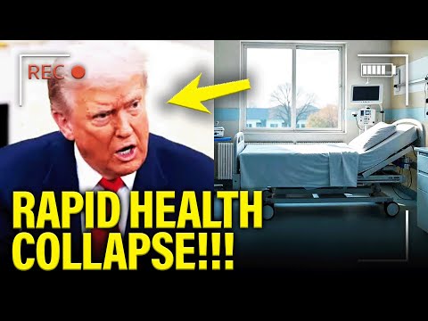 Trump THREATENS his OWN REMOVAL as HEALTH COLLAPSES