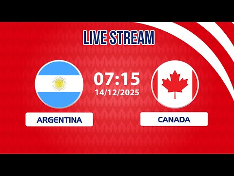 🔴 Argentina vs Canada | Messi Leads Argentina Against Canada