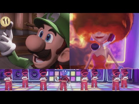 Luigi's Mansion 3 How to Complete Floor 14 Dance Hall Walkthrough Gameplay DJ Boss Nintendo Switch