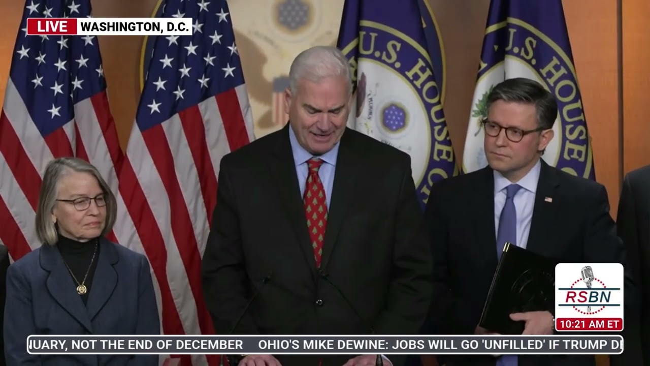WATCH: House GOP Leadership Holds a Press Conference - 12/16/25