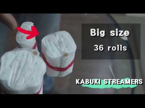 Saturn Magic - Kabuki Streamer (big) Red/White by JL Magic - Trick