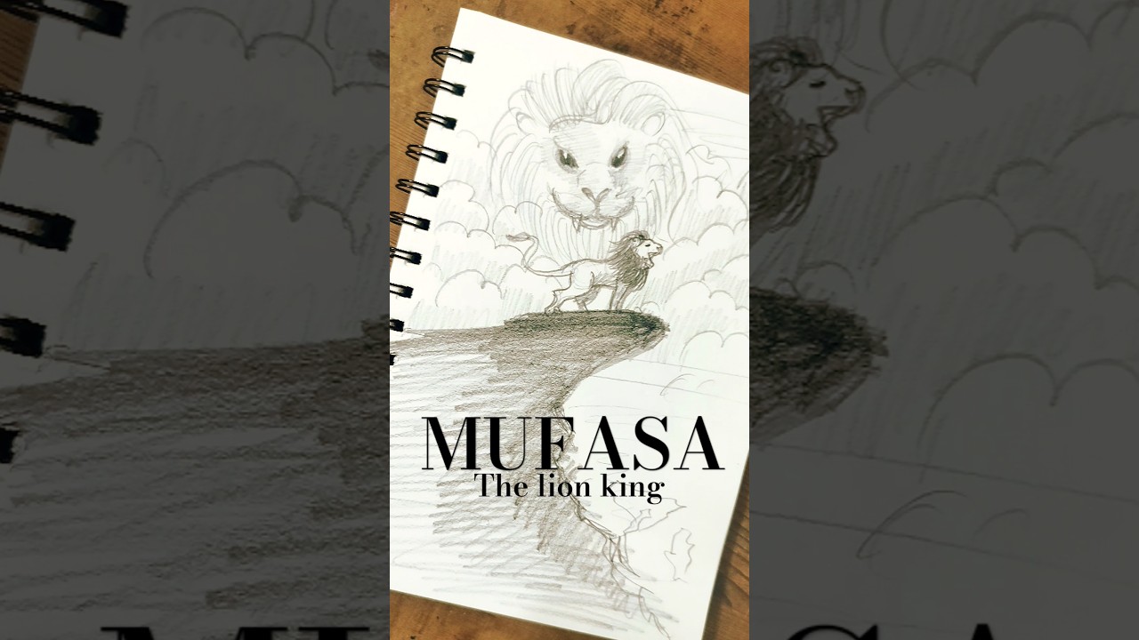 MUFASA  the lion king pencil sketch#thelionking  👑 #disney #movie