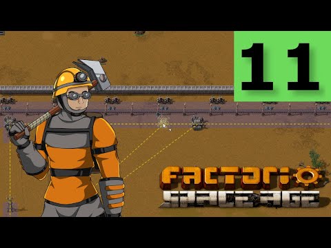 Factorio Space Age Modded #11 Establishing Base Defenses (last weird Sound)