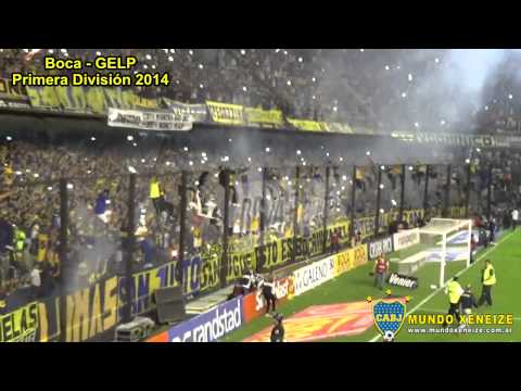 ""De La Bombonera no nos vamos"" Barra: La 12 • Club: Boca Juniors