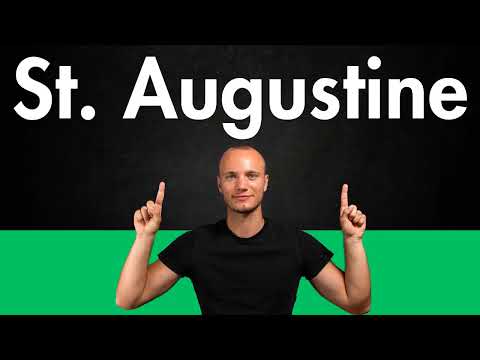 How to Pronounce ST. AUGUSTINE (Correctly)