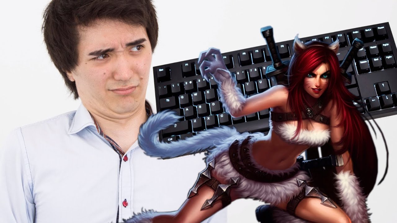 Liên Minh Huyền Thoại: em trai Siv HD chơi Katarina bằng cằm @@