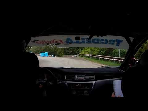DELLO RUSSO NICOLA-MORO DANY 7° RALLY TERRA DI ARGIL 2018 OBC PS 5 le fontane