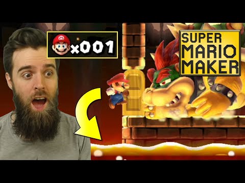 The Most INCREDIBLE 100 Mario Super Expert Run Ever // SE NO SKIP [#74] [SUPER MARIO MAKER]