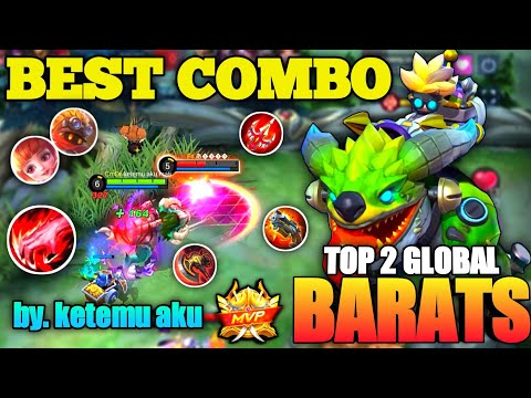 Barats Angela Amazing Best Combo Hyper Carry Meta !! Best Build 2022 | Top 2 Global Barats ~ MLBB