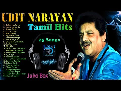 Udit Narayan | Jukebox | Rap Songs | Love Songs | Tamil Hits | Tamil Songs | Non Stop