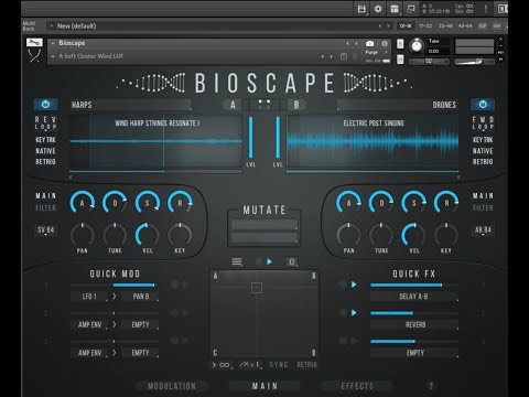 Bioscape, how to change interface size