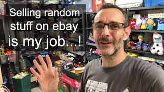 Selling random stuff on ebay to earn a living