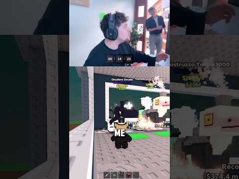 MY BROTHER COMES IN WHEN I GIVE AWAY BRAINROTS 😳‼️ #Shorts