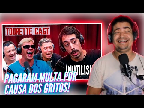 O ENCONTRO DE LUCAS INUTILISMO, COCIELO, DILEIRA & PSIU - TOURETTCAST #5 | Canal Canalha ‹ REACT ›