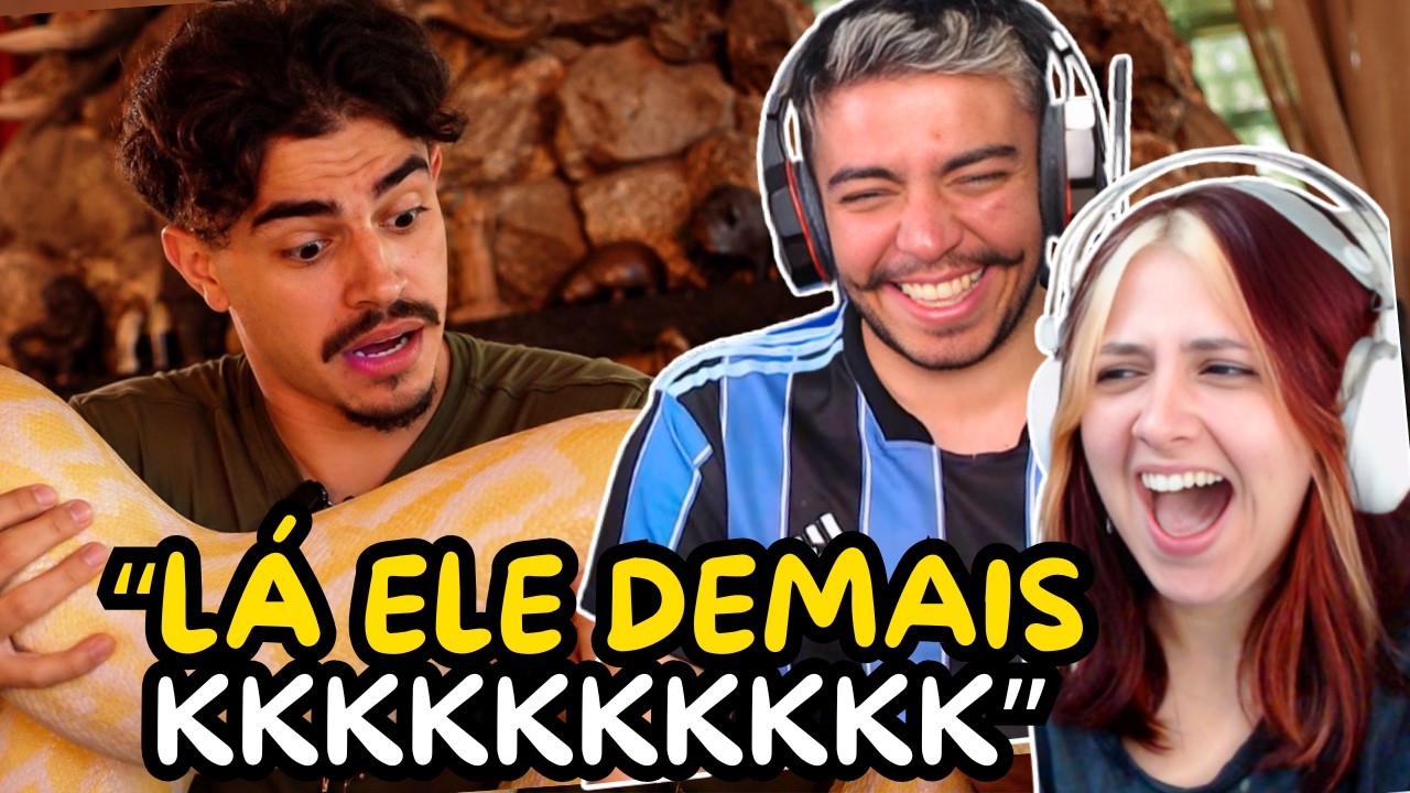 BISTECONE PEGUEI NA COBRA DO RICHARD RASMUSSEN E ADOREI! ( ainda fumei um rapézin ) | react