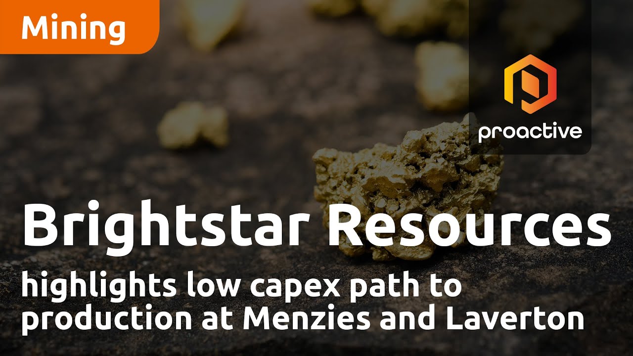 Brightstar highlights low capex path to production at Menzies and Laverton
