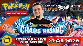 PREMIERA CHAOS RISING - BOOSTER BREAK - KARTY POKEMON,ONE PIECE,LORCANA,MTG,RIFTBOUND + GIVEAWAYE!