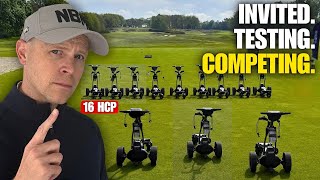 Testing The Latest Navee Trolleys At A UK Top 50 Course