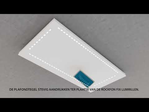 Rockfon® System B Adhesive™ | Plafond Installatie Systeem