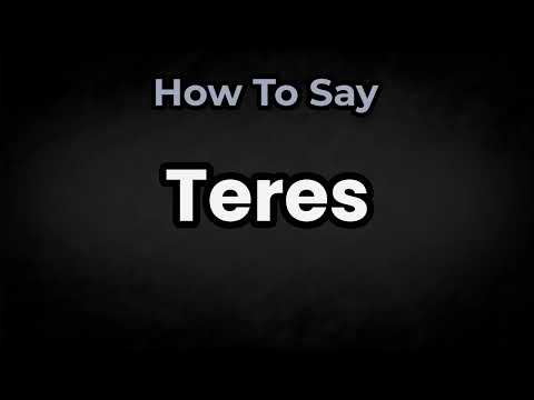 How To Pronounce Teres? (CORRECTLY) Meaning & Pronunciation