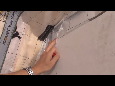 Applying film to corners | ISOVER Quick Tip #8