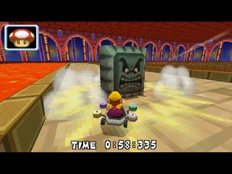 [MKDS] GBA Bowser Castle 2 1:29.898 (WR)