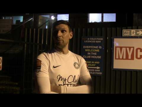 2017 03 07 Whyteleafe v Faversham Town   Interviews