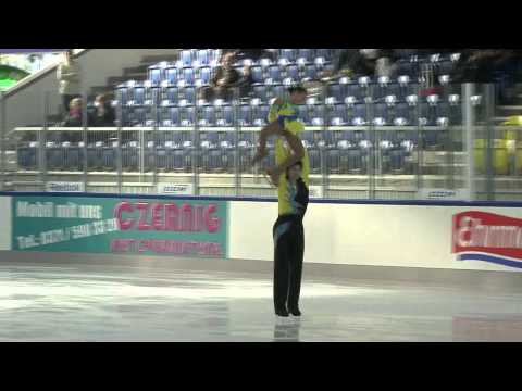 2 L. FEDOROVA / M. MIROSHKIN (RUS) - ISU JGP Pokal d. Blauen Schwerter 2012 Junior Pairs Short Progr