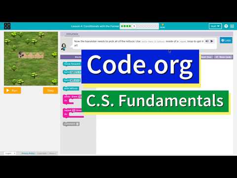 Code.org Conditionals with the Farmer Lesson 13.8 | Tutorial and Answer | Course E