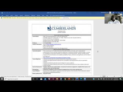Welcome to DSRT 734 course - Inferential Statistics in Decision Making
