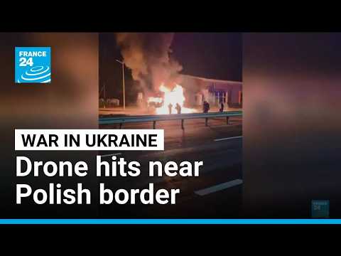 Russia strikes Ukraine with drones as Poland warns of 'escalation'