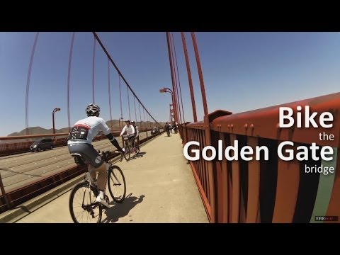 San Francisco Bike the Golden Gate (Garmin VIRB Testeur)