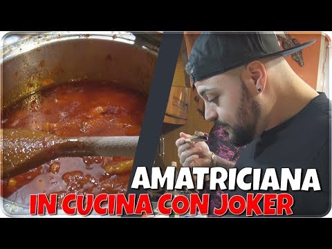THE BEST PASTA AMATRICIANA IN THE WORLD! IN THE KITCHEN WITH JOKER