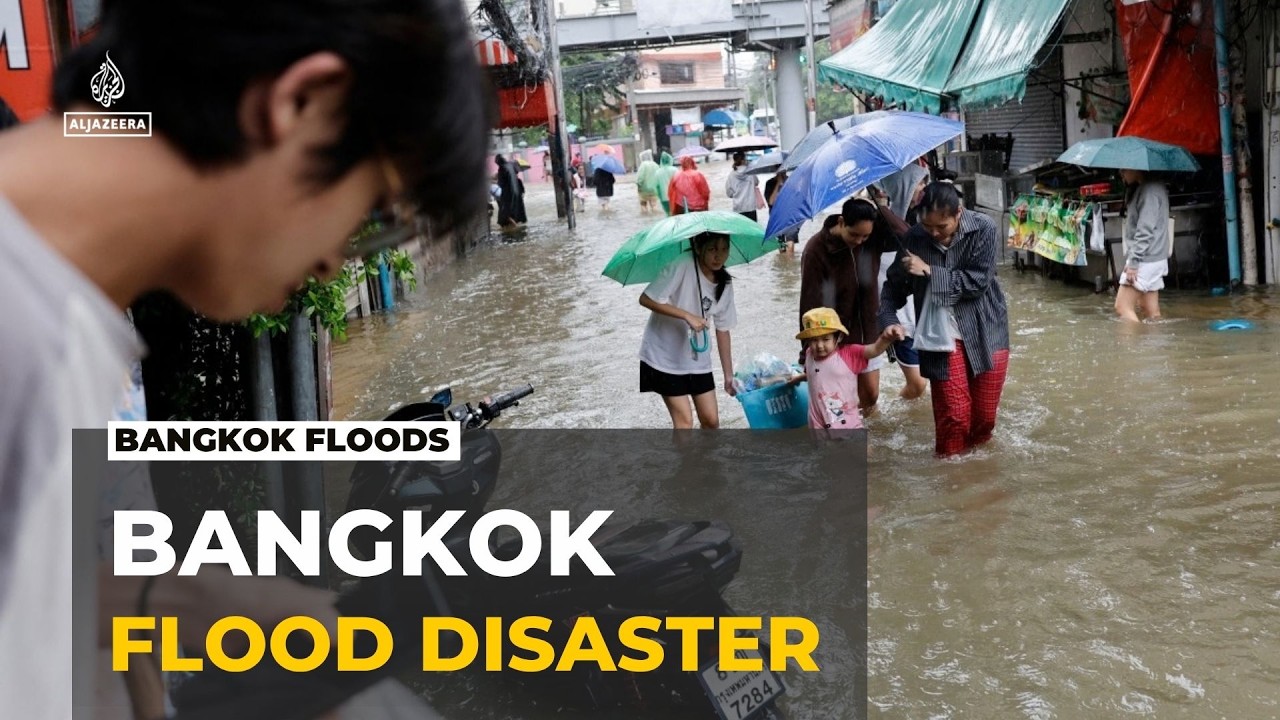 Flooding in Bangkok: Disaster zoner declared following heavy rain