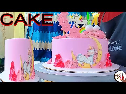 Unicorn Cake design | Pink Cake 