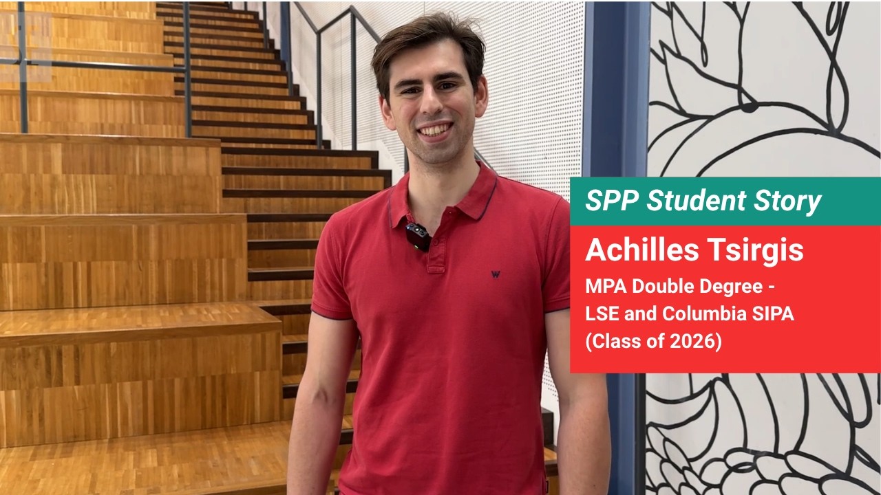 Achilles Tsirgis - MPA Double Degree (LSE and Columbia SIPA) - Class of 2026