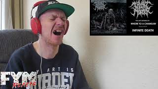 THY ART IS MURDER - Whore To A Chainsaw (OFFICIAL AUDIO) REACTION