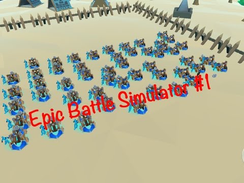 EPIC BALLISTA VS CATAPULT! | Epic Battle Simulator #1